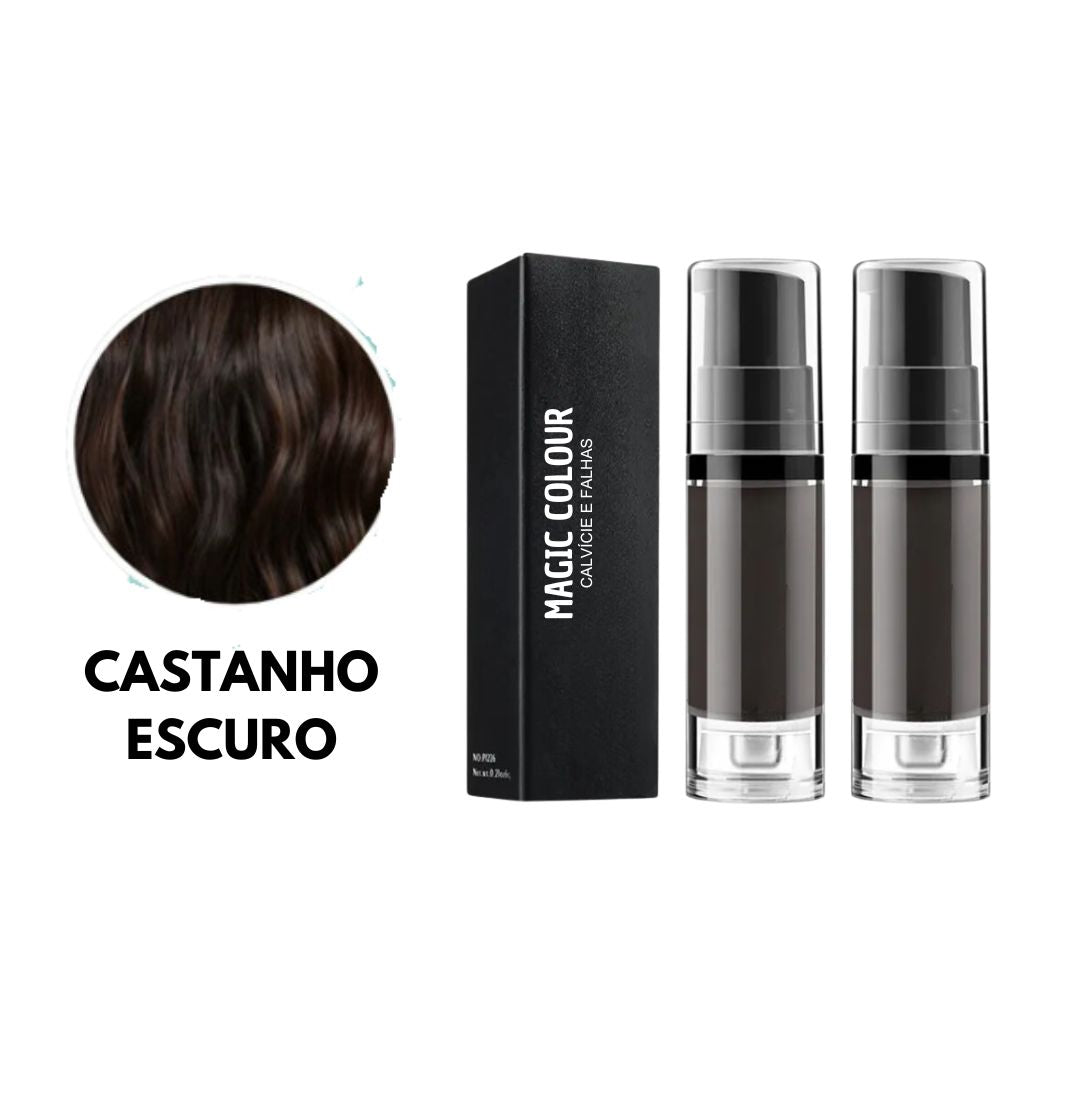 Magic Colour - Elimine a calvície em minutos! (Compre 1 Ganhe 2)