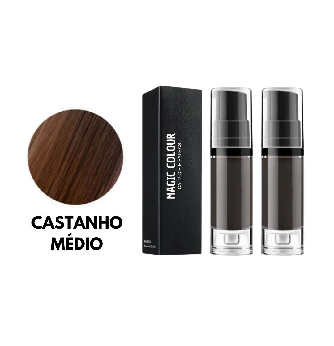 Magic Colour - Elimine a calvície em minutos! (Compre 1 Ganhe 2)