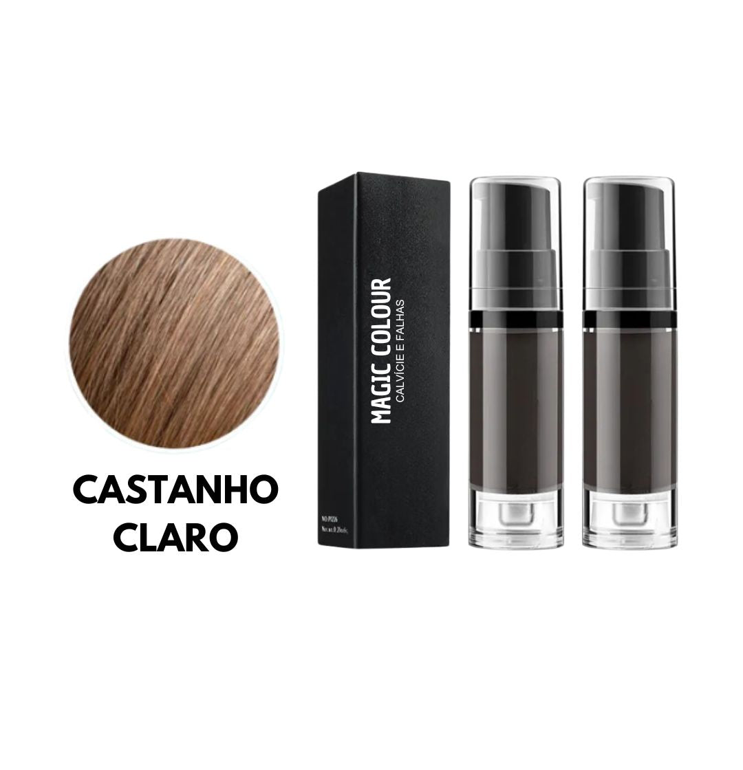 Magic Colour - Elimine a calvície em minutos! (Compre 1 Ganhe 2)