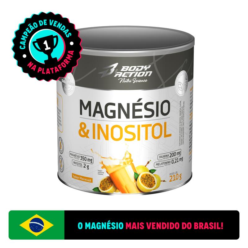 Magnésio & Inositol - Suplementação completa para a sua saúde! (Compre 1 Ganhe 2)